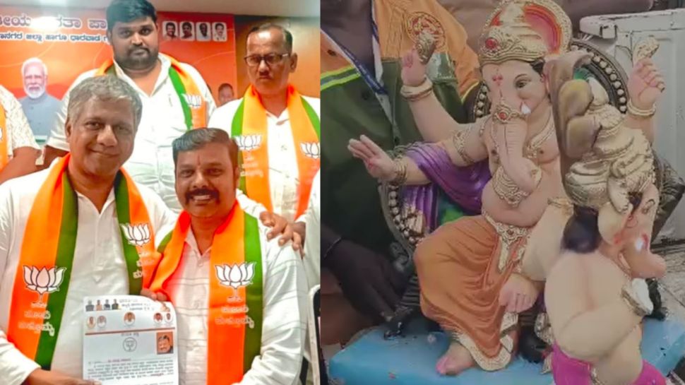 ಧಾರವಾಡದಲ್ಲಿ ನಿಷೇಧಿತ ಪಿಓಪಿ ಗಣೇಶ ಮೂರ್ತಿಗಳ ದಂಧೆ? — ಪಾಲಿಕೆ ದಾಳಿ, ಮೂರ್ತಿಗಳು ಸೀಜ್