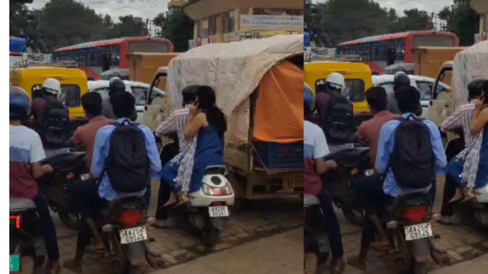 ಹುಬ್ಬಳ್ಳಿ: ಹೊಸೂರು ಕ್ರಾಸ್ ನಲ್ಲಿ ಟ್ರಾಫಿಕ್ ಕಿರಿಕಿರಿ, ಸಾರ್ವಜನಿಕರ ಪರದಾಟ